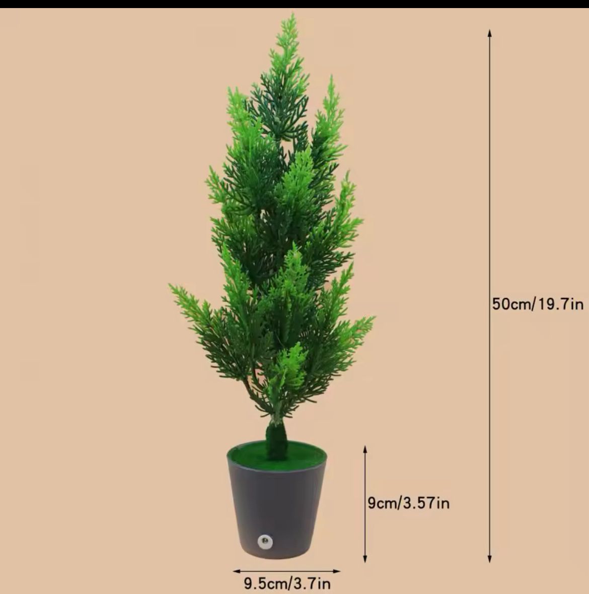 ARBOL LED DECORATIVO DE MESA