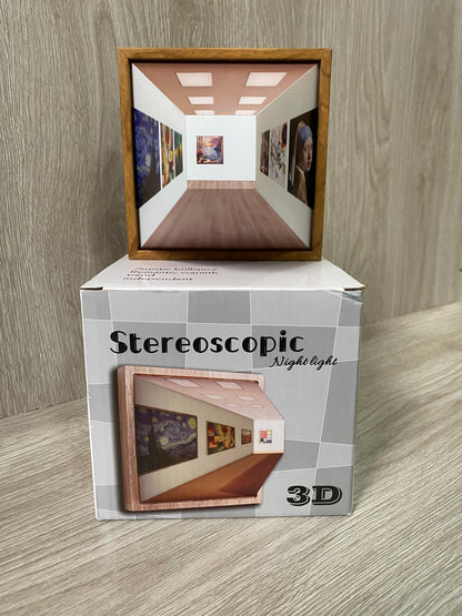 Lampara Cuadro de Pared con Luz 3D