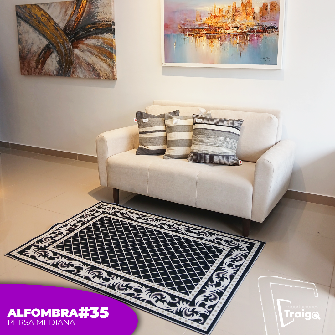 Alfombra Tipo Persa Mediana 1m x 1.5m