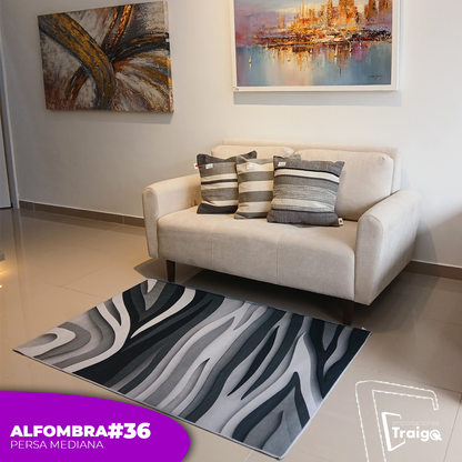 Alfombra Tipo Persa Mediana 1m x 1.5m