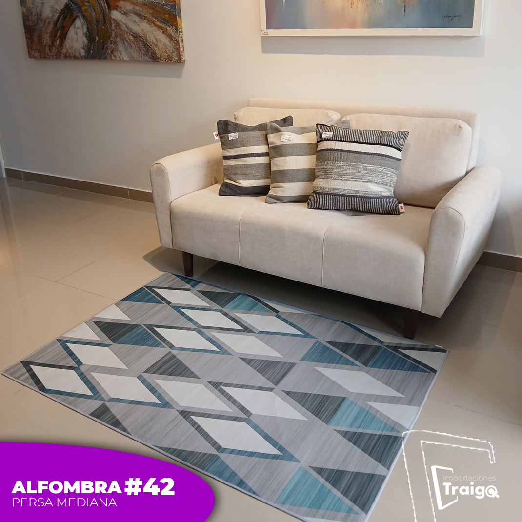 Alfombra Tipo Persa Mediana 1m x 1.5m