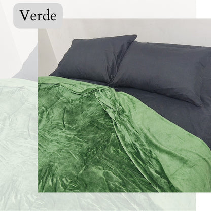 Cobija piel de durazno 1.40