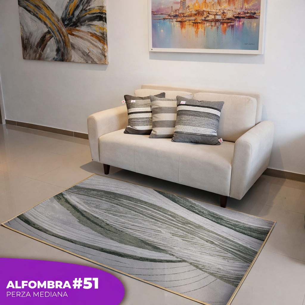 Alfombra Tipo Persa Mediana 1m x 1.5m