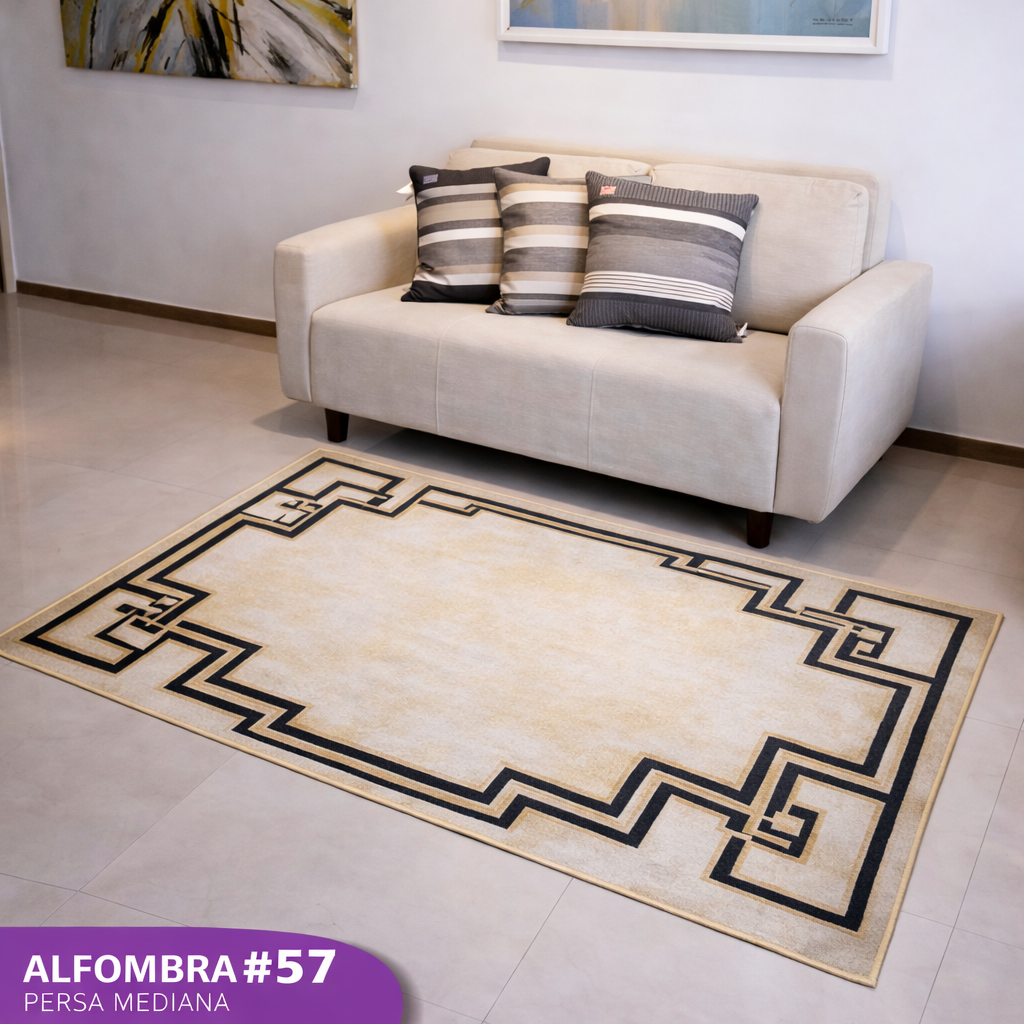 Alfombra Tipo Persa Mediana 1m x 1.5m