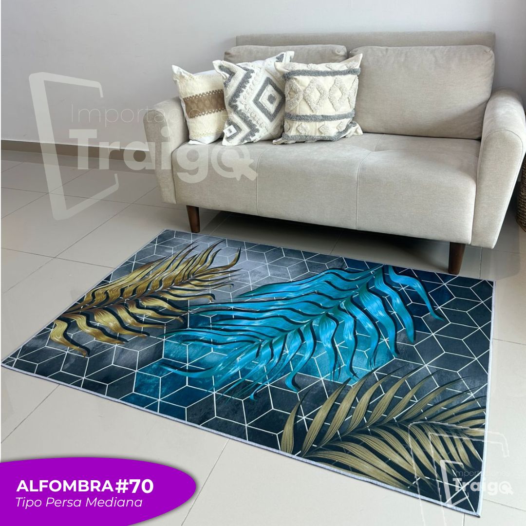 Alfombra Tipo Persa Mediana 1m x 1.5m