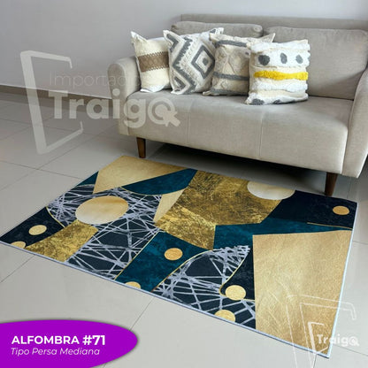 Alfombra Tipo Persa Mediana 1m x 1.5m