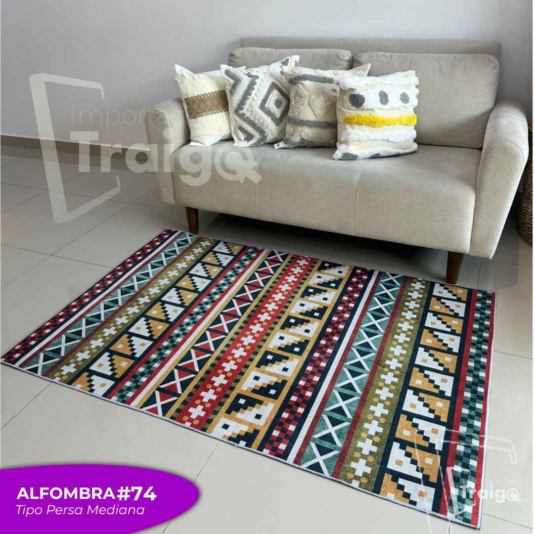 Alfombra Tipo Persa Mediana 1m x 1.5m