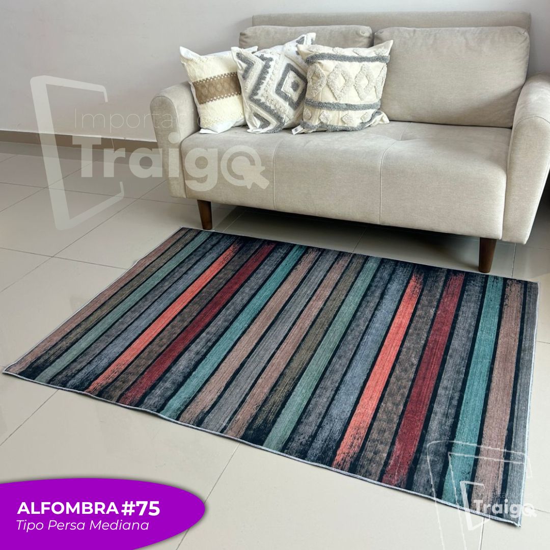 Alfombra Tipo Persa Mediana 1m x 1.5m
